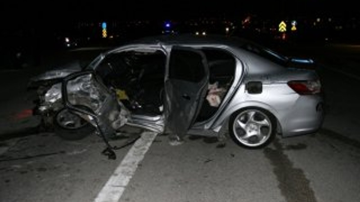Konya'da trafik kazası: 1 ölü 3 yaralı