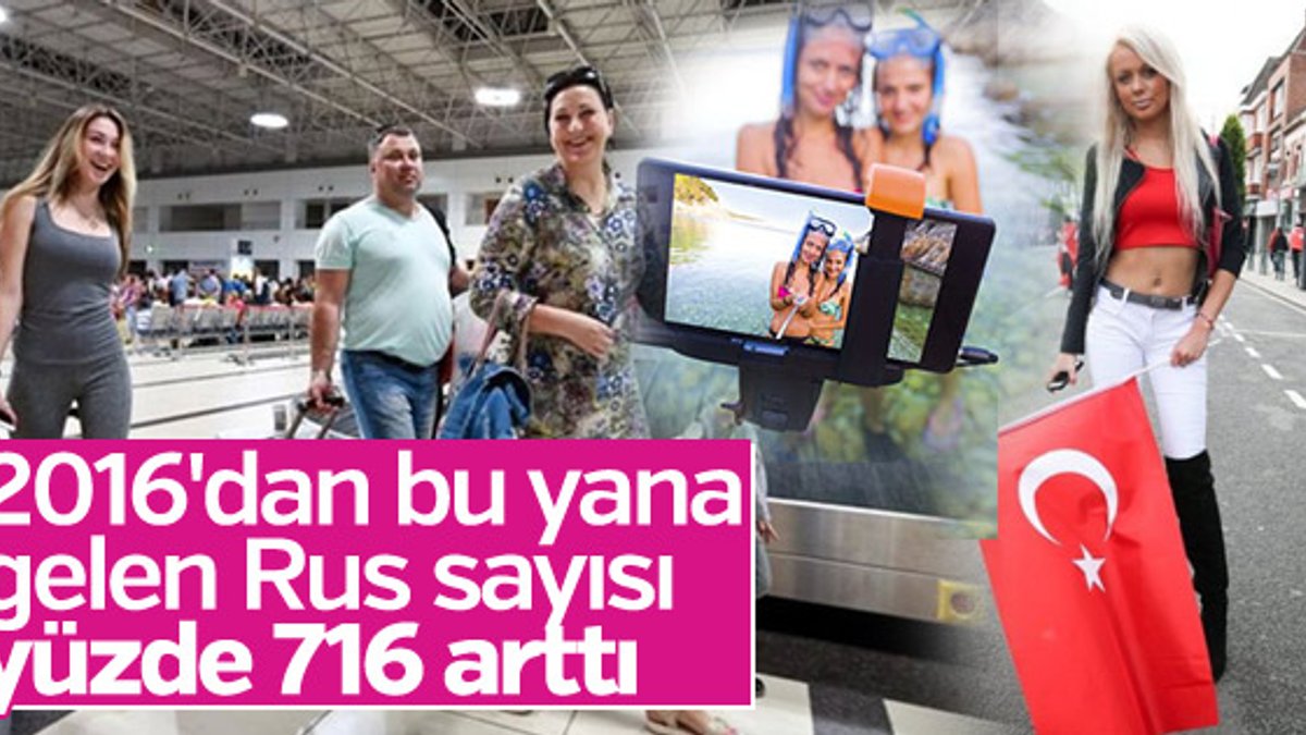 Rus turistler Türkiye'den vazgeçmiyor