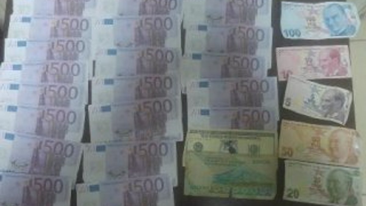 İranlı dolandırıcı sahte euro ile yakalandı