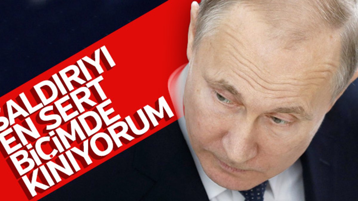 Suriye'ye saldırı sonrası Putin'den ilk açıklama