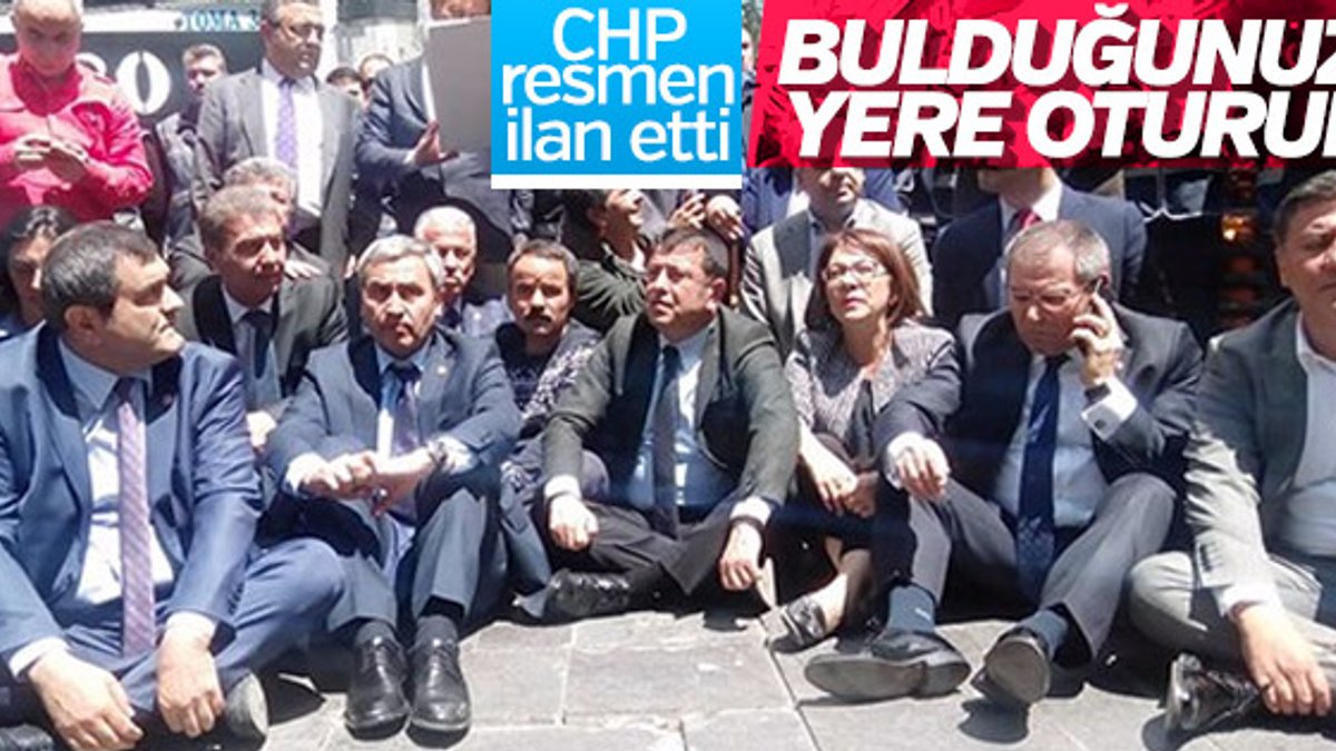 CHP, OHAL'e karşı oturma eylemi yapacak