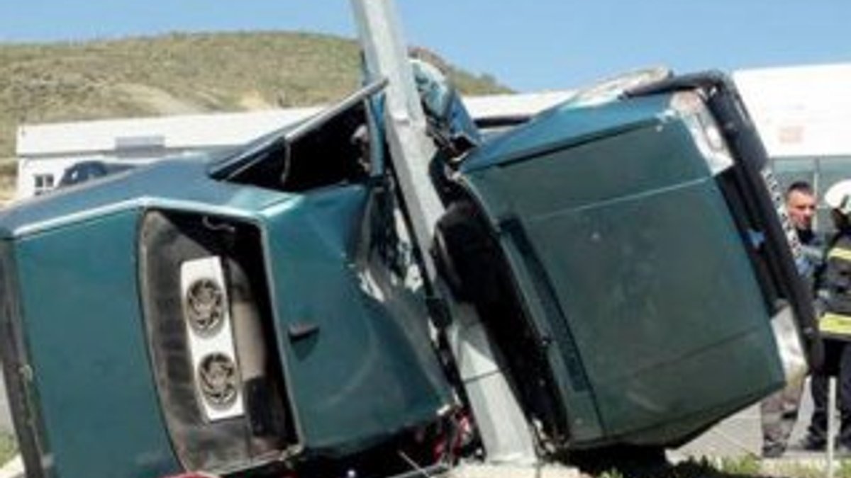 Yozgat’ta trafik kazası: 2 ölü 1 yaralı