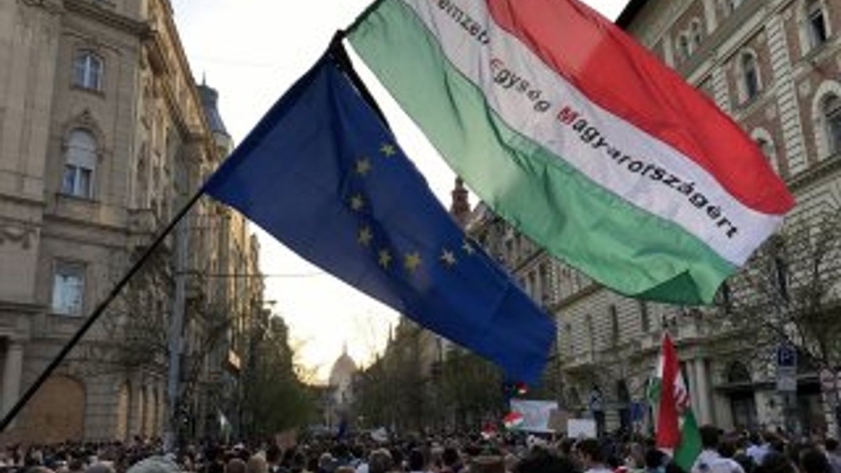 Macaristan'da hükümet karşıtı protestolar