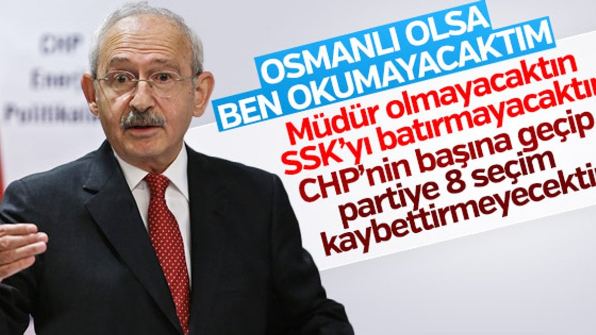 Kemal Kılıçdaroğlu okumasını cumhuriyete bağladı