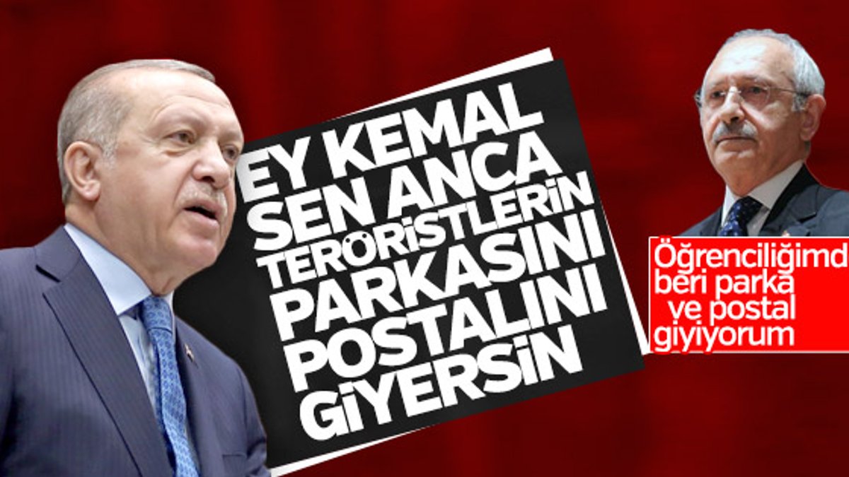 Erdoğan'dan Kılıçdaroğlu'na postal eleştirisi