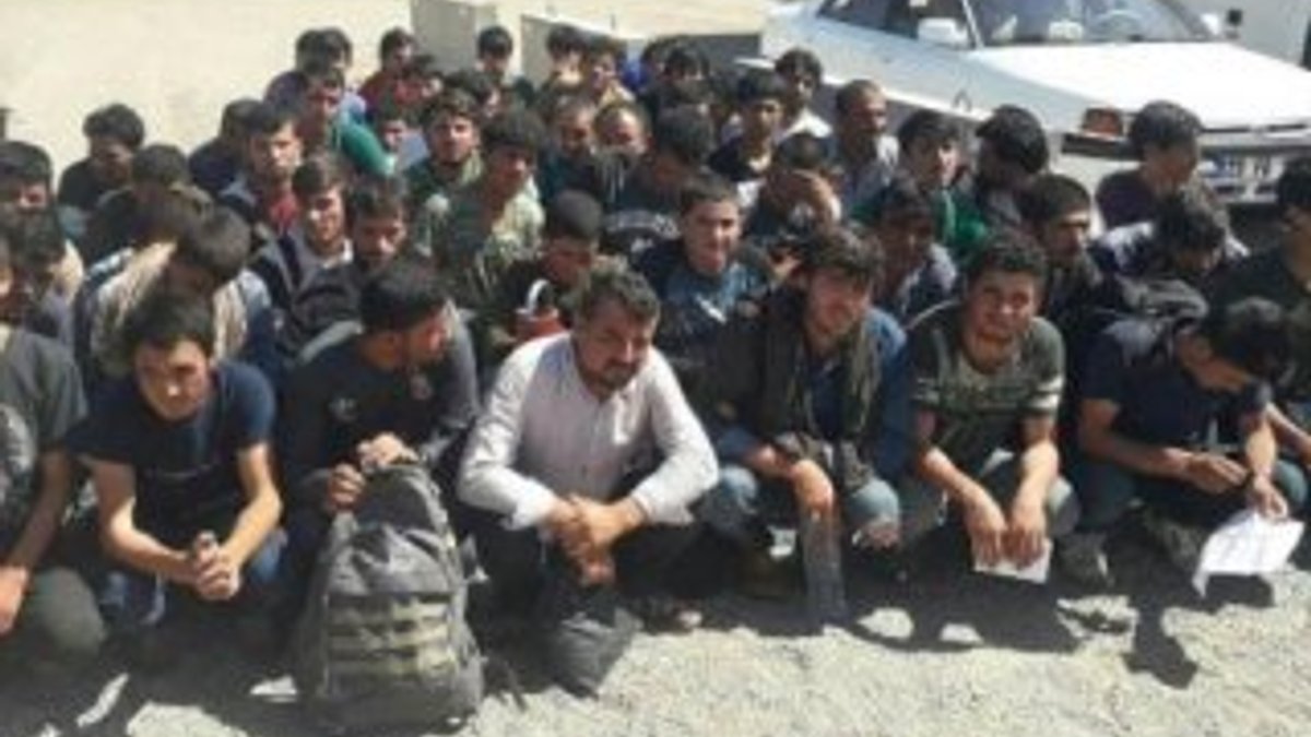 Bingöl'de 59 kaçak göçmen yakalandı