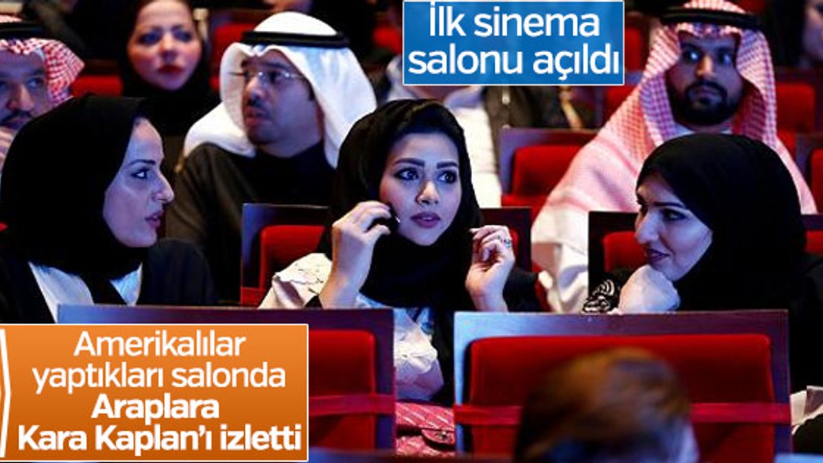 Suudi Arabistan'a ilk sinema salonu açıldı