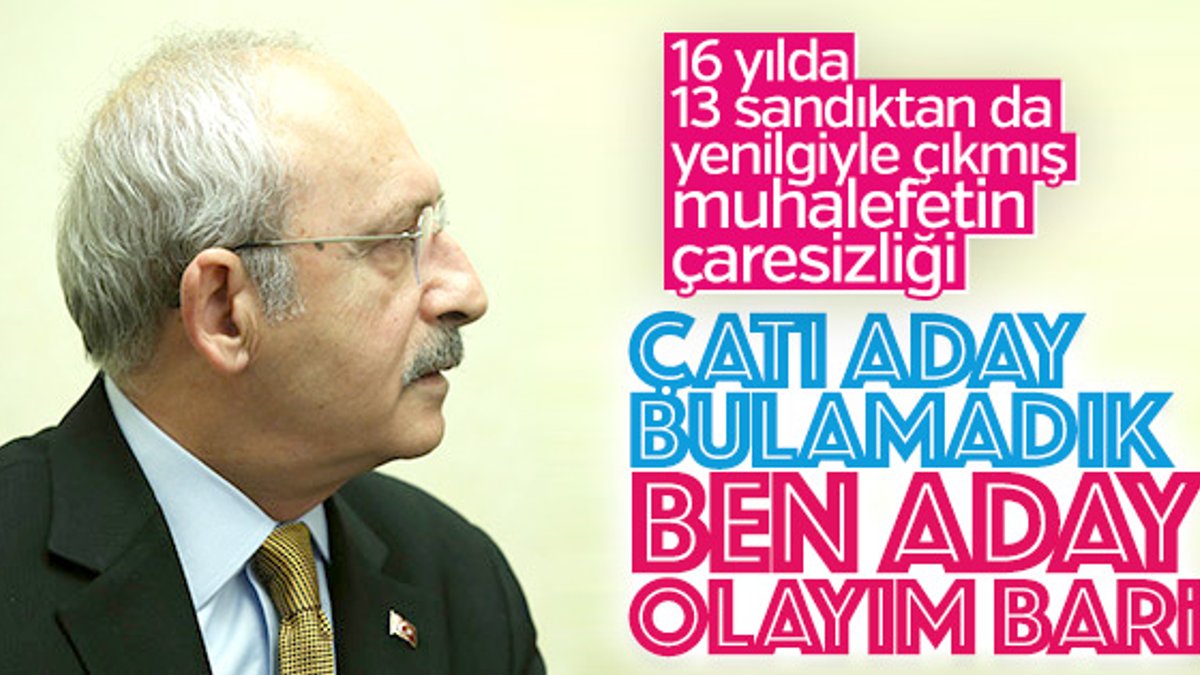 CHP'de Kemal Kılıçdaroğlu'nun adaylığı gündemde