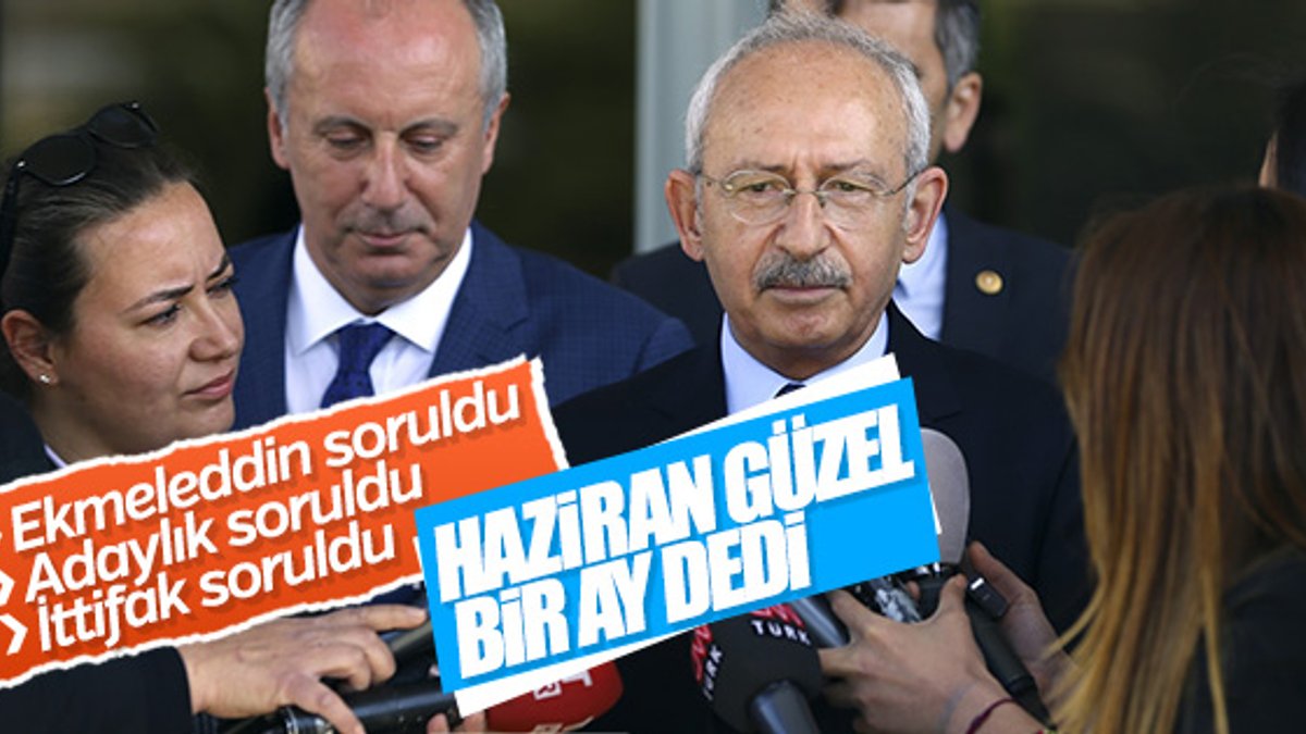 Kılıçdaroğlu erken seçim sorularını yanıtladı