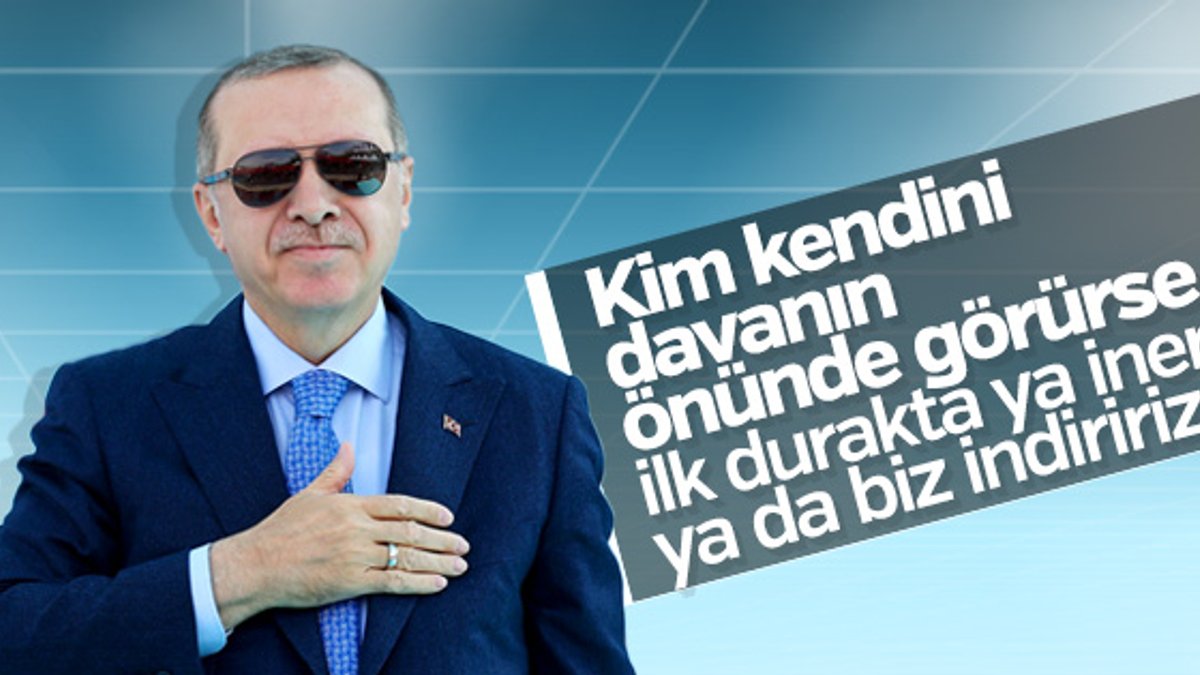 Cumhurbaşkanı Erdoğan AK Partili vekilleri uyardı