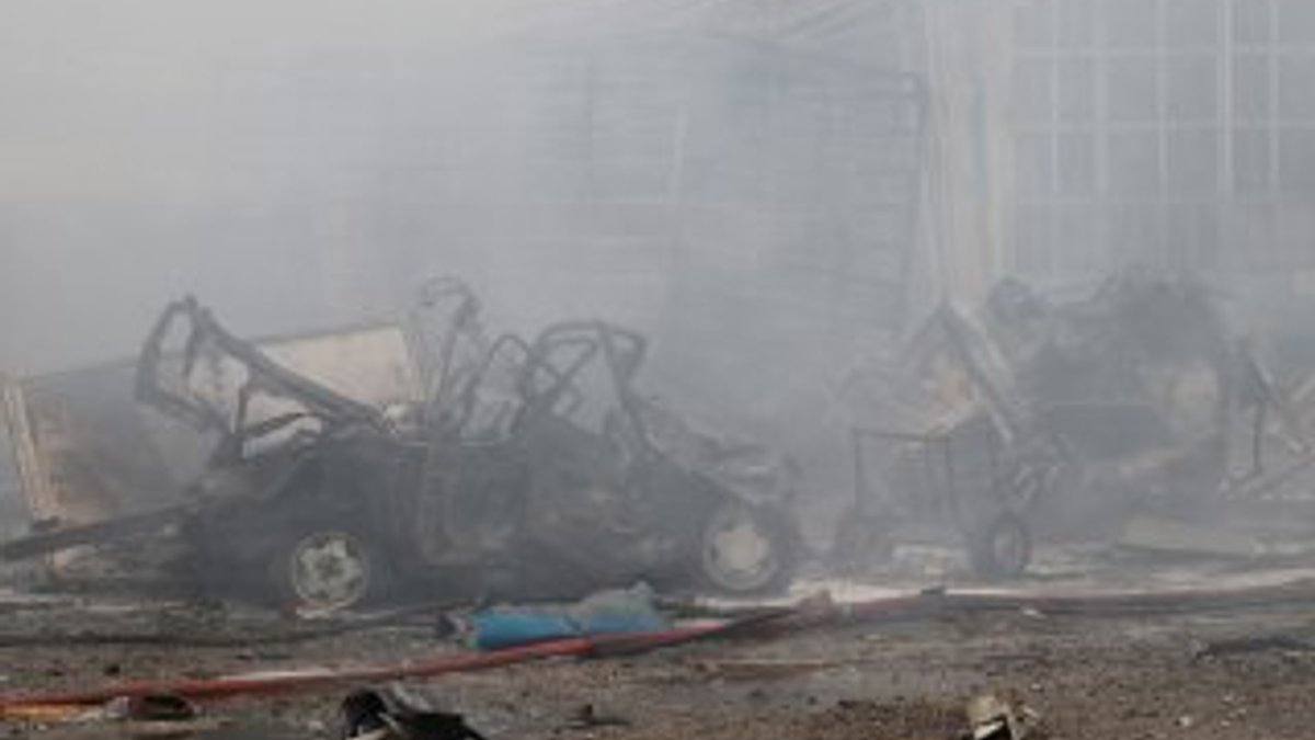 Iğdır'da tüp dükkanında patlama:  1 ölü, 13 yaralı