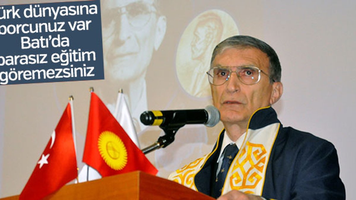 Prof. Dr. Aziz Sancar: İlim yapın