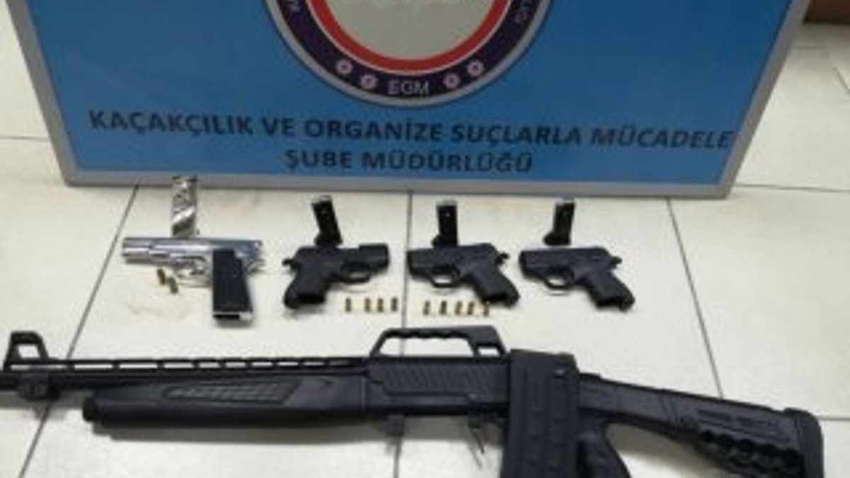 Trabzon'da sosyal medyadan silah satan kişi yakalandı