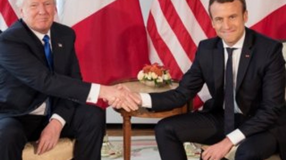 Trump, Macron’u Beyaz Saray'da ağırlayacak