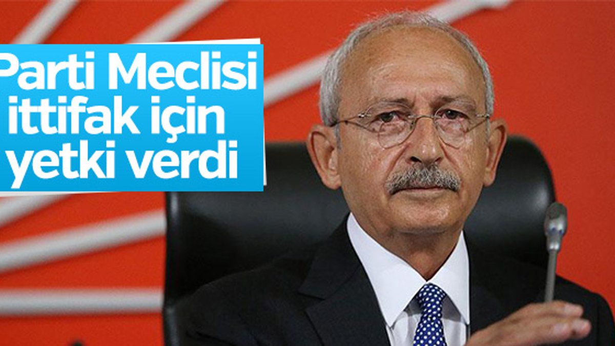 Kılıçdaroğlu'na ittifak yetkisi