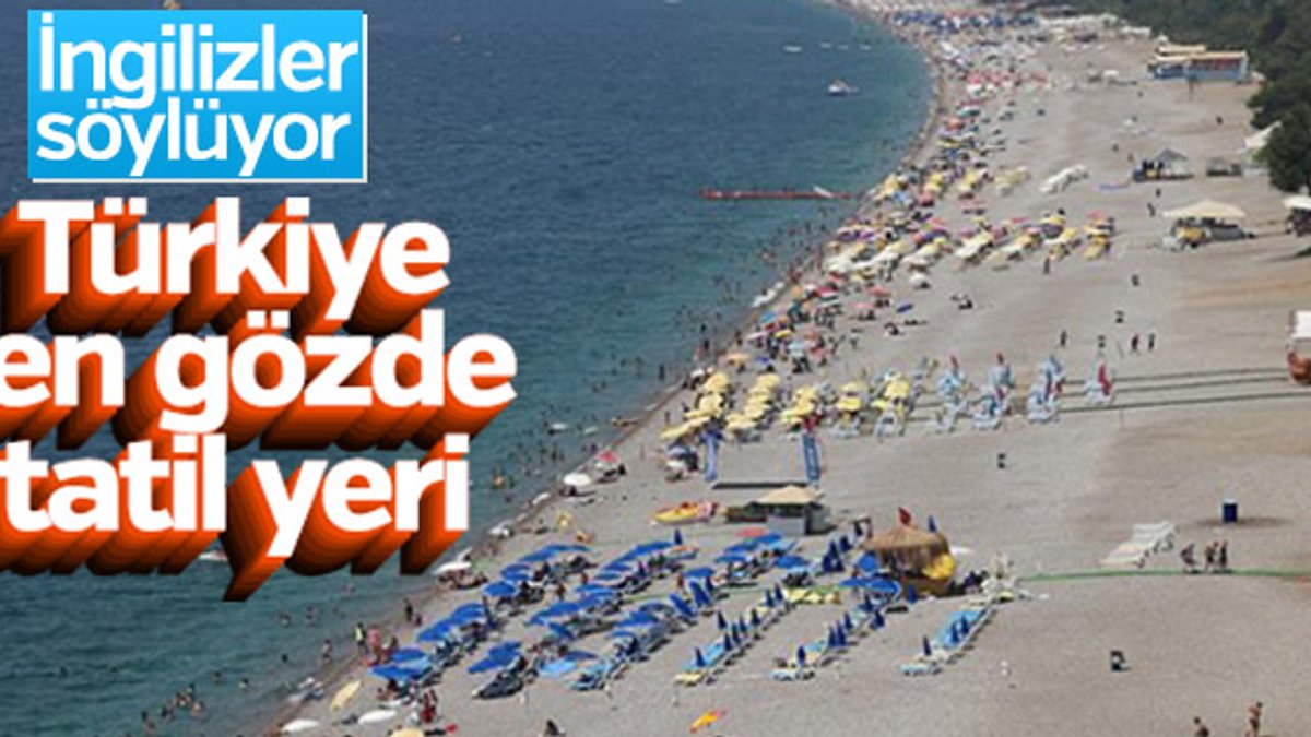 İngiliz turistlerin tatil rotası Türkiye
