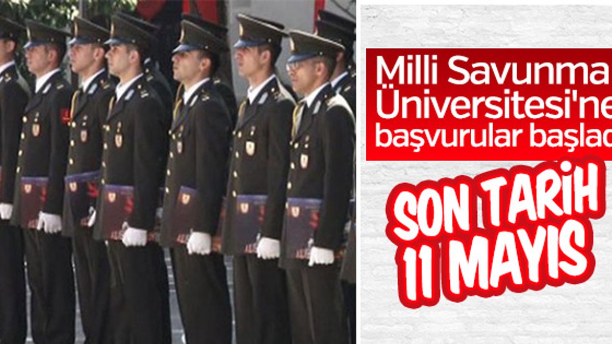 Milli Savunma Üniversitesi tercih başvuruları başladı