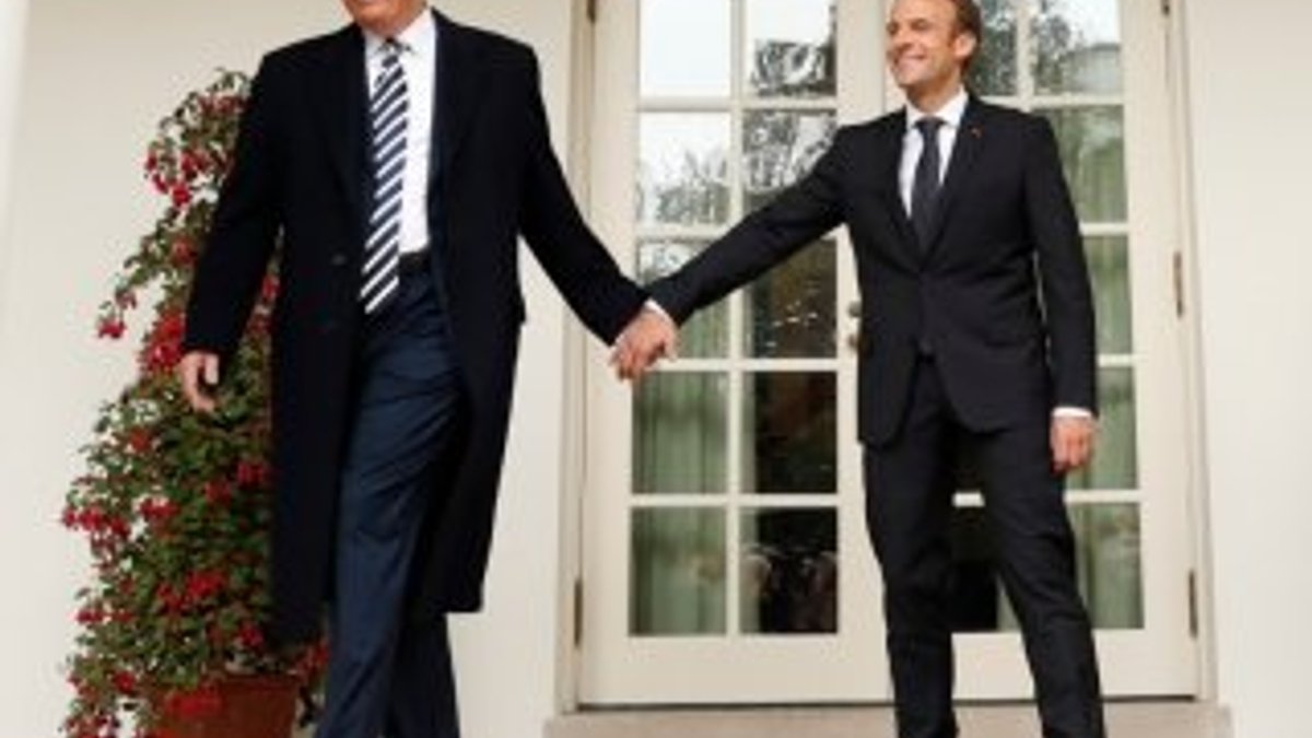 İran, Trump ve Macron'un görüşmesiyle alay etti