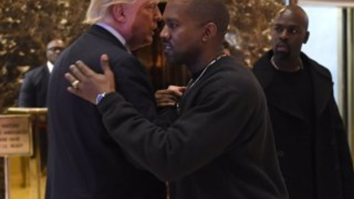 Ünlü müzisyen Kanye West Trump yüzünden linç ediliyor