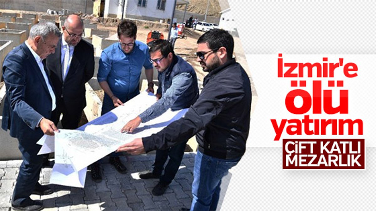 İzmir'de mezarlık sorununa ’çift katlı’ çözüm