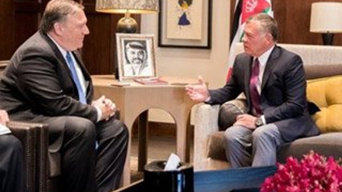ABD Dışişleri Bakanı, Ürdün Kralı ile görüştü