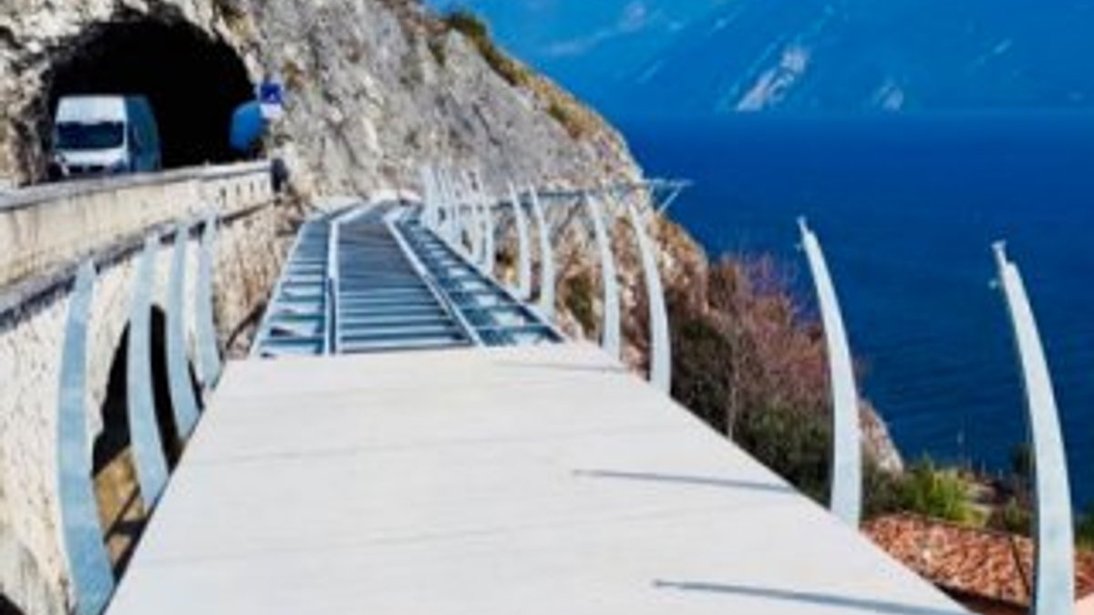 Garda gölü çevresine 140 kilometrelik bisiklet yolu
