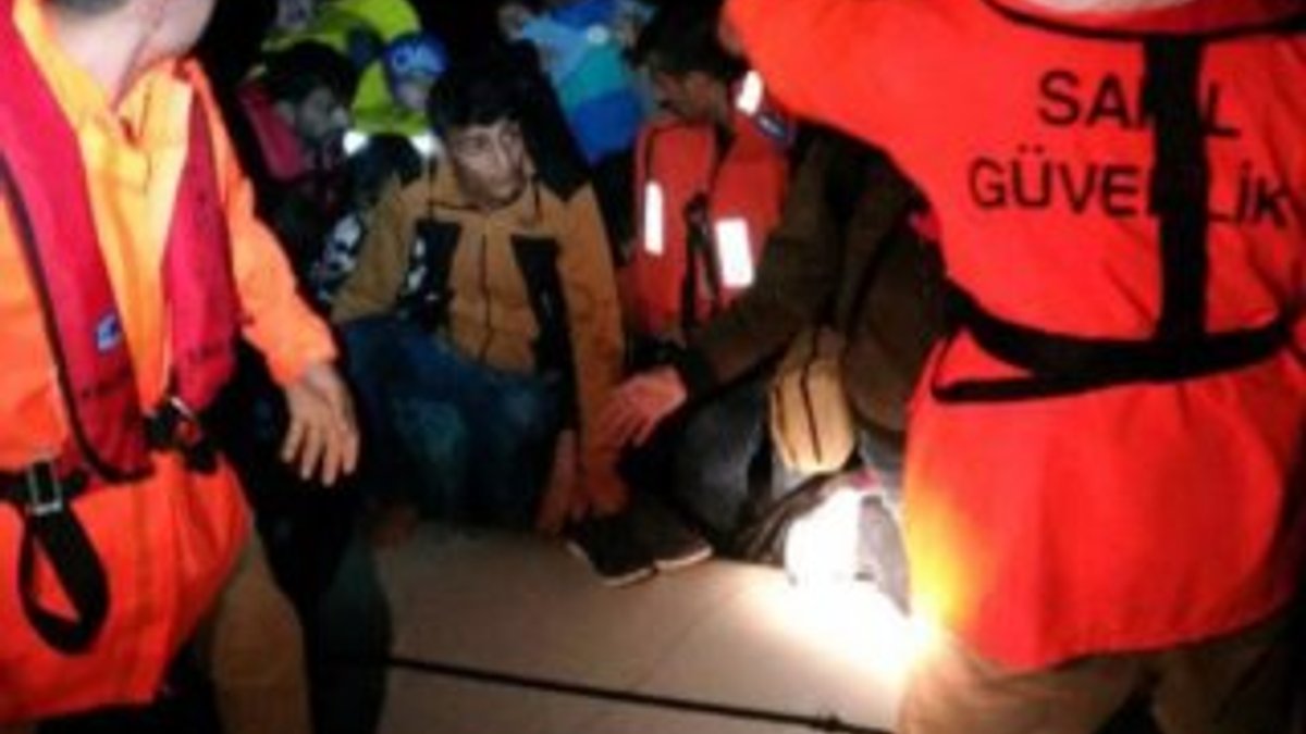 Kuşadası ve Didim’de 154 kaçak göçmen yakalandı