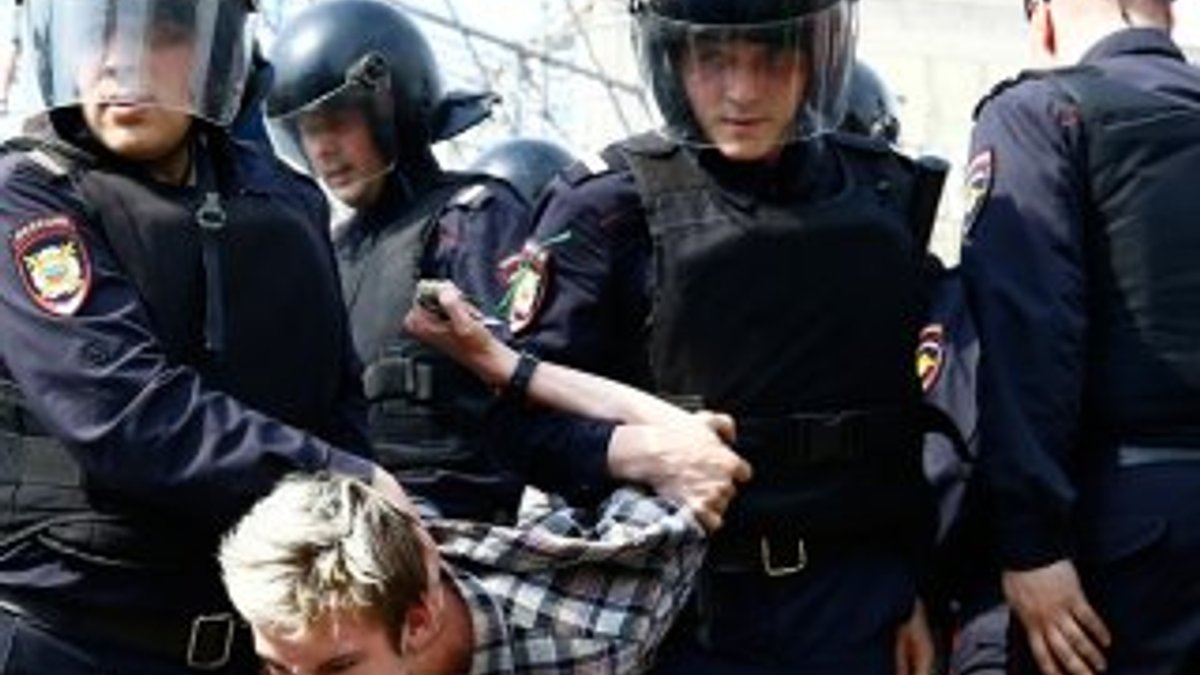 Rusya'da hükümet karşıtı gösteriler düzenlendi