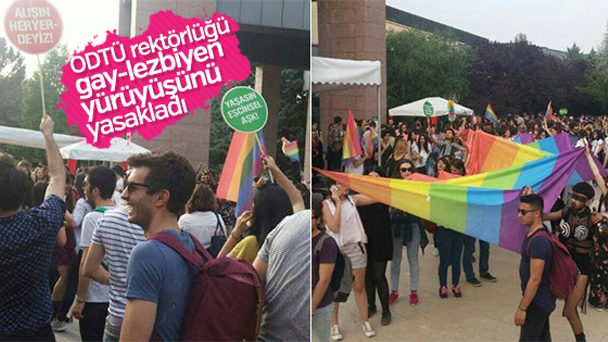 ODTÜ'de LGBT etkinlikleri yasaklandı