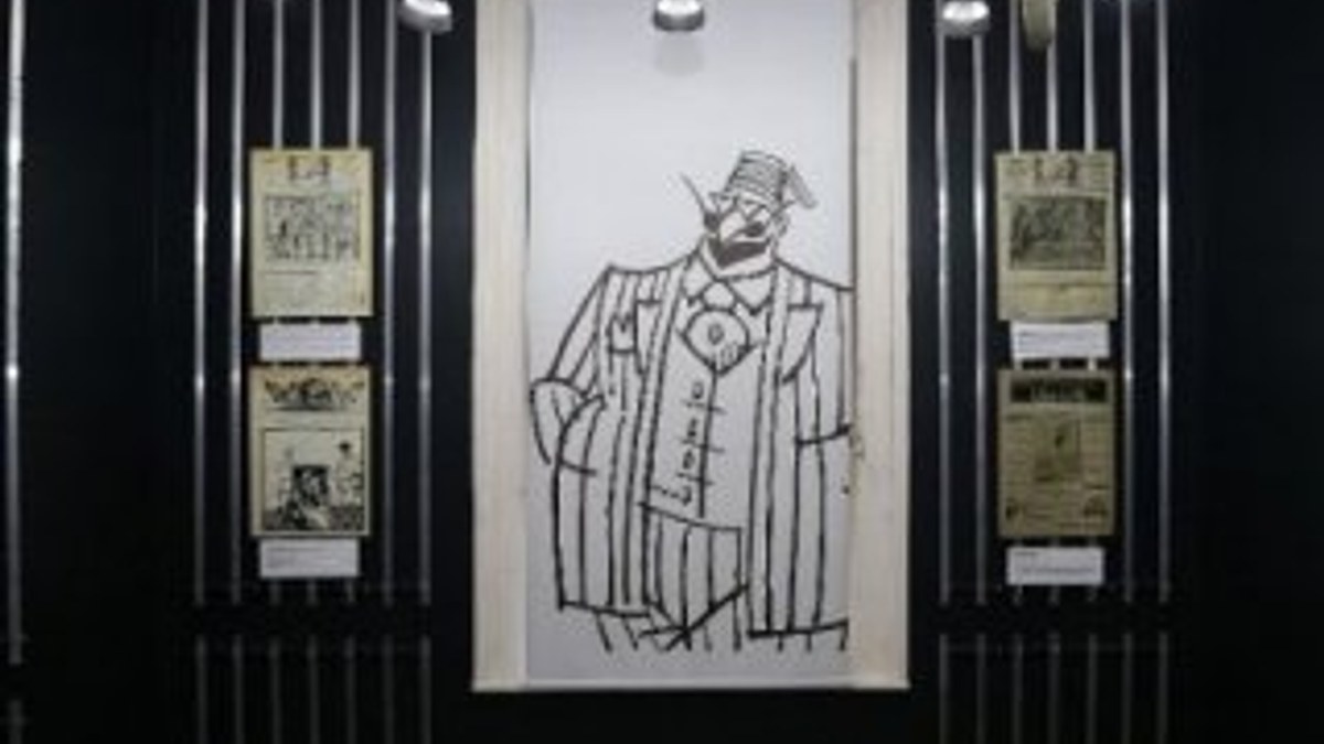 Atatürk karikatürleri görücüye çıktı