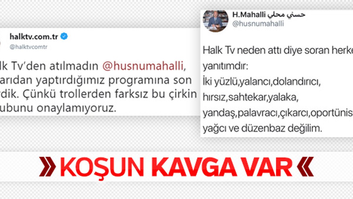 Halk TV, Hüsnü Mahalli'yi kovdu
