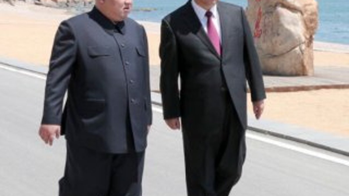Kim Jong Çin'e gitti