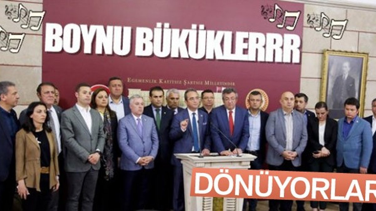 CHP'den İYİ Parti'ye geçen 15 milletvekili geri dönüyor