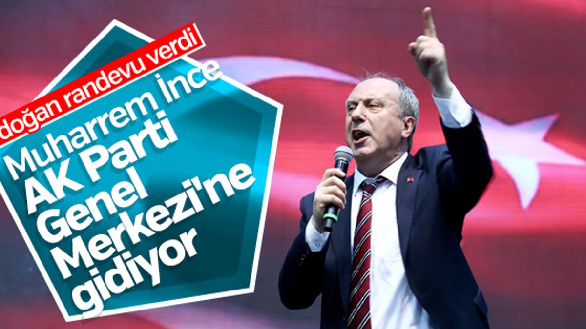 Erdoğan-İnce bu akşam 21.00'de görüşecek