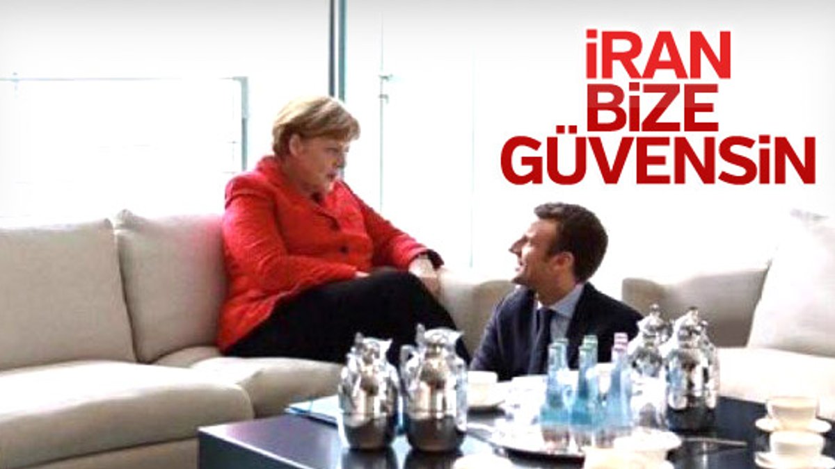 Merkel, Ruhani'ye güven verdi