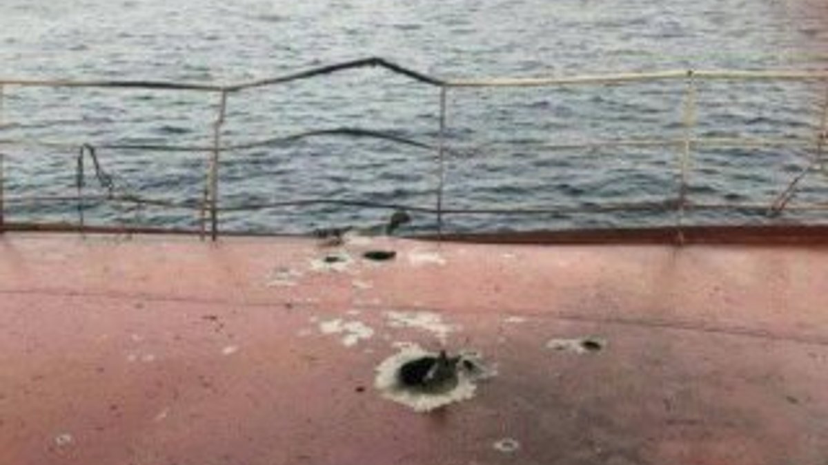 Yemen'de Türk gemisine füzeli saldırı