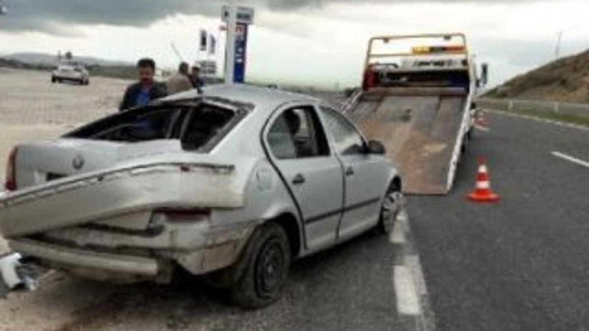 Diyarbakır'da otomobil takla attı: 7 yaralı 