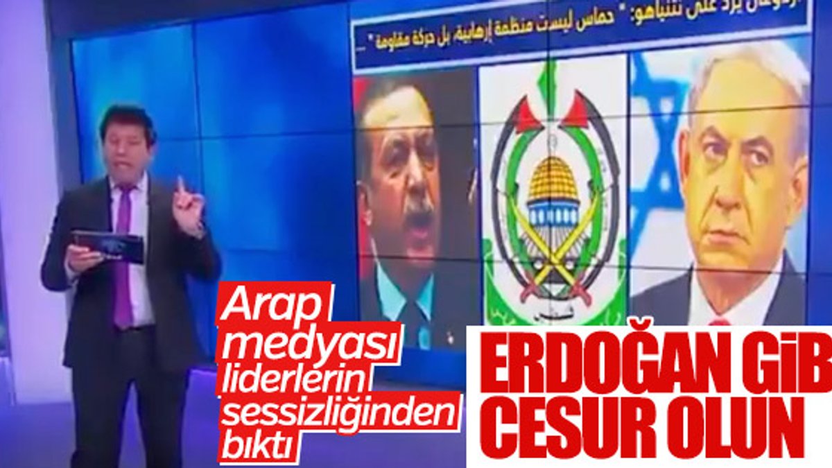 Arap spiker liderleri Erdoğan'ı örnek gösterdi