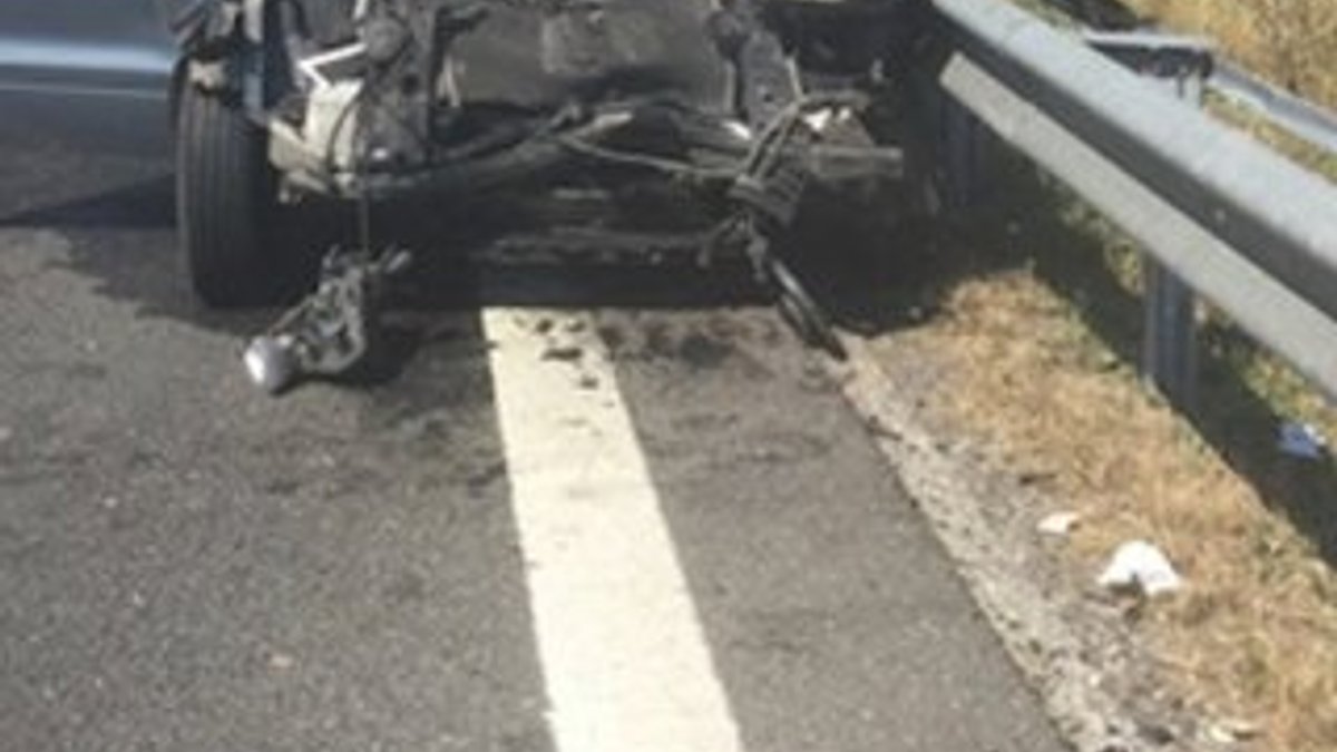 Mersin'de trafik kazası: 1 ölü 4 yaralı