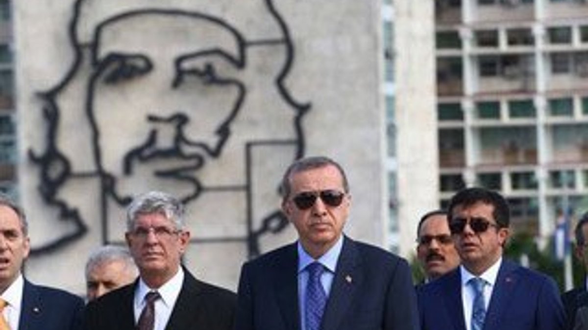 Erdoğan'dan Küba'ya taziye mesajı