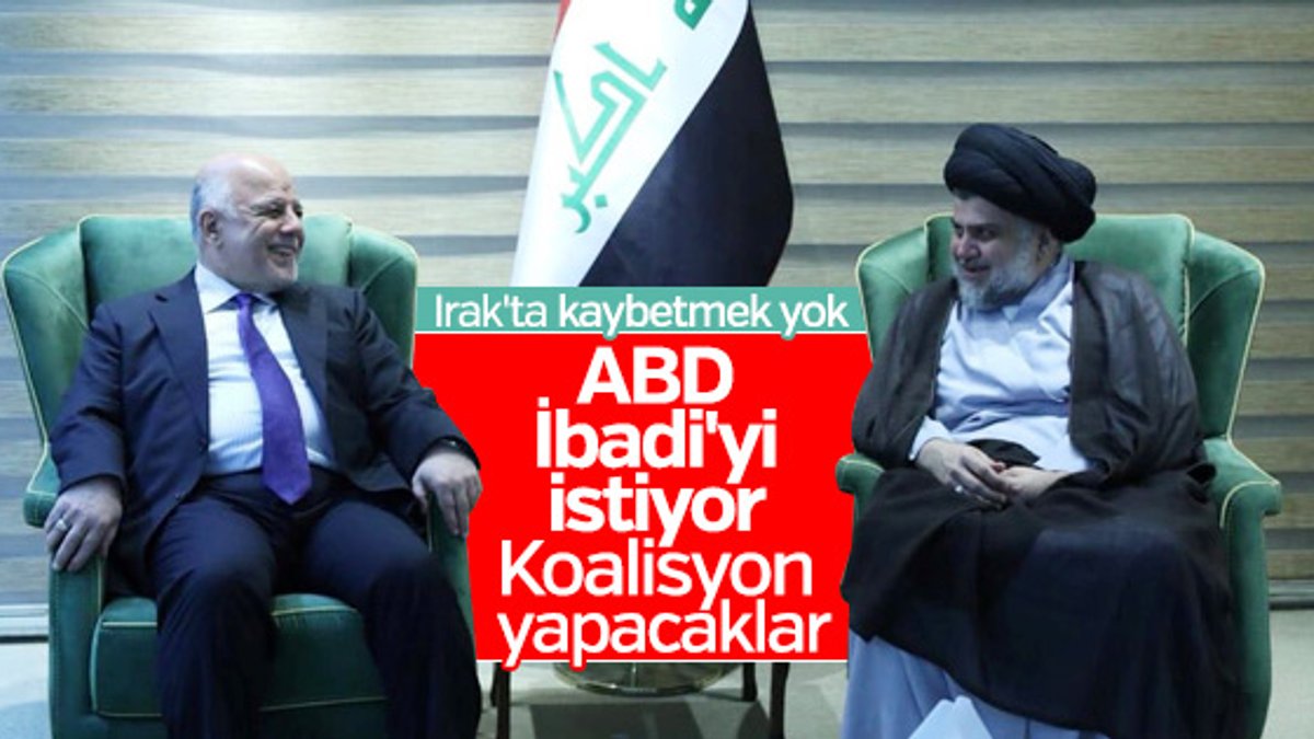 Irak'ta İbadi ve Mukteda Es-Sadr’dan koalisyon sinyali