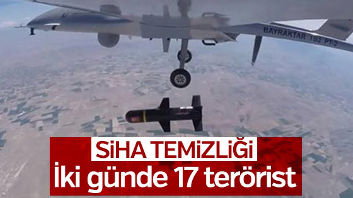 İki günde 17 terörist öldürüldü