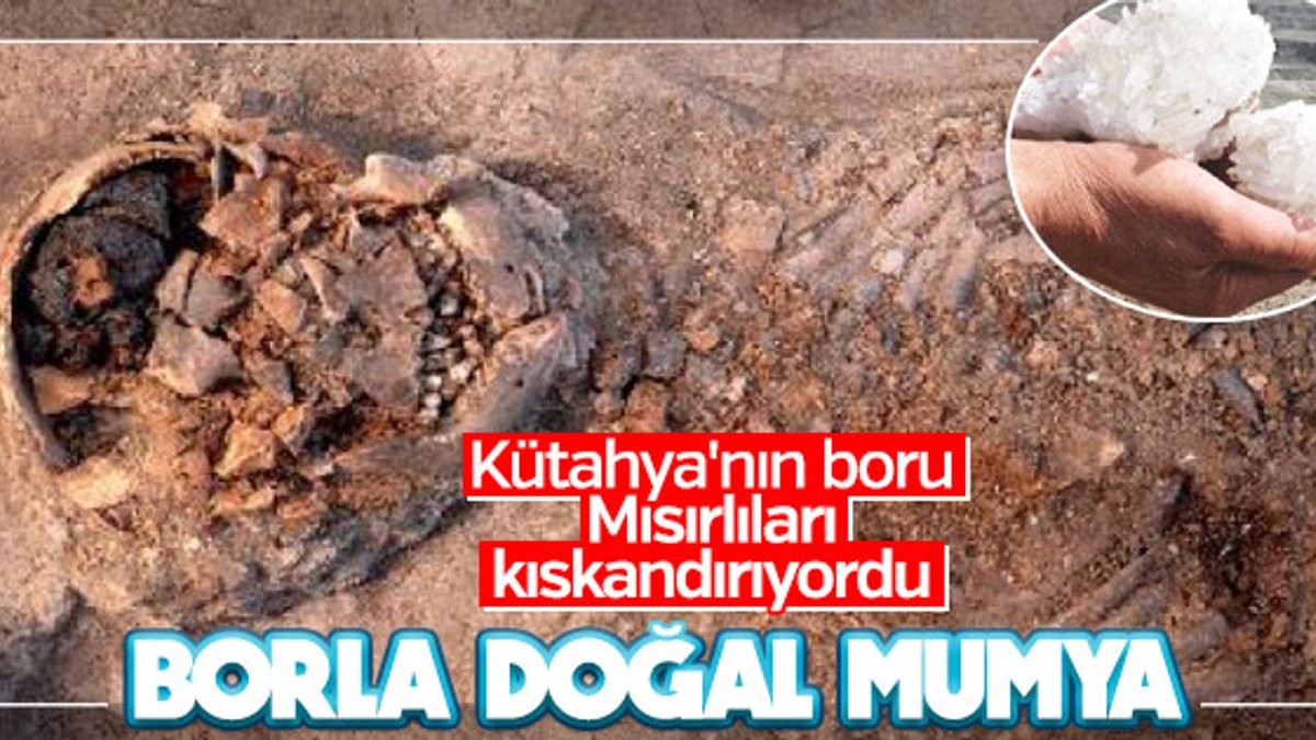 Seyitömer topraklarında doğal mumyalaşma