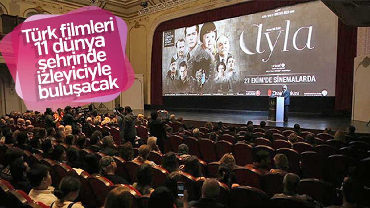 Türk filmleri dünyayı dolaşacak