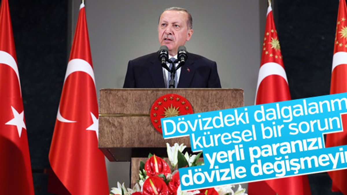 Erdoğan, kurdaki dalgalanmayla ilgili konuştu