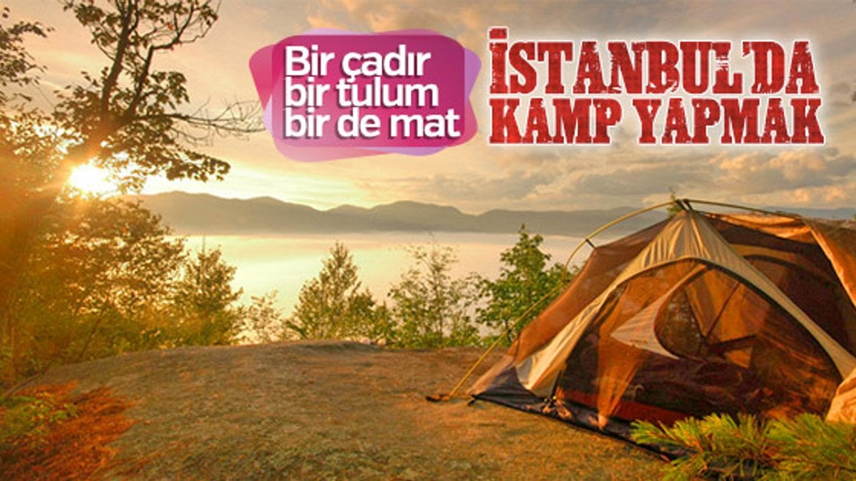 İstanbul’a yakın kamp alanları