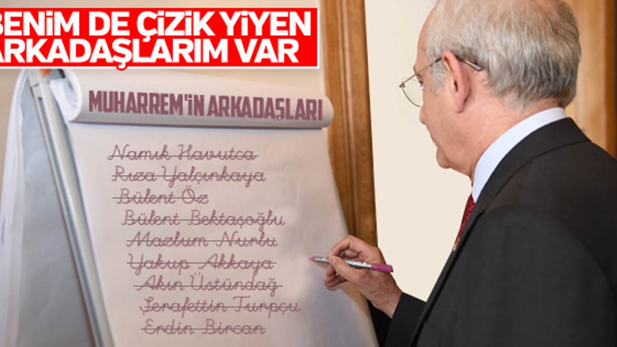 Kılıçdaroğlu'na liste dışı kalan isimler soruldu