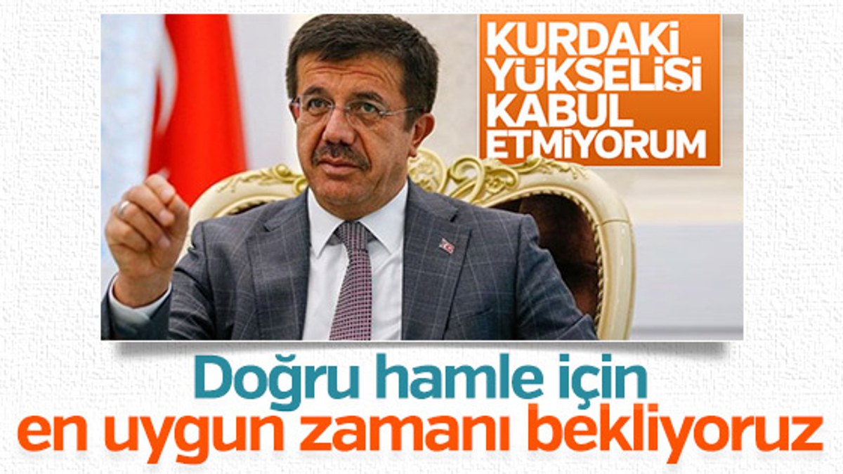 Ekonomi Bakanı Zeybekci'den döviz artışına ilk yorum