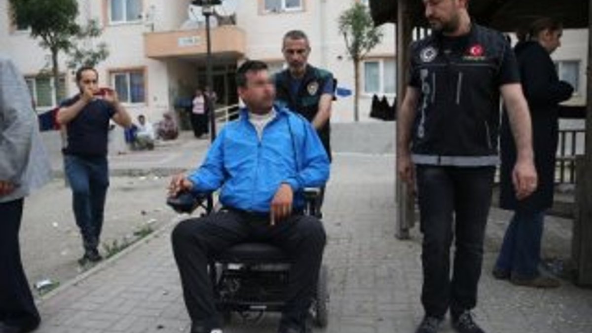 Tekerlekli sandalyeli uyuşturucu satıcısı yakalandı