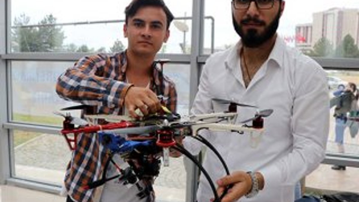 Üniversite öğrencilerinden 3D yazıcı ile yerli drone